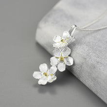 Forget Me Not Cascading Necklace