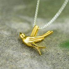 Delicate Small Swallow Necklace