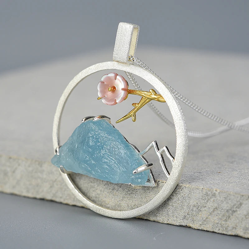 Icy Mountains Necklace