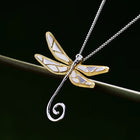 Mosaic Dragonfly Necklace