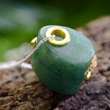 Jade Plum Blossom Necklace