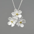 Forget Me Not Bouquet Necklace