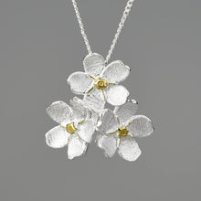 Forget Me Not Bouquet Necklace