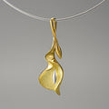 Calla Lily Flower Necklace