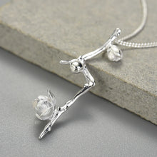 Plum Buds On A Branch Necklace