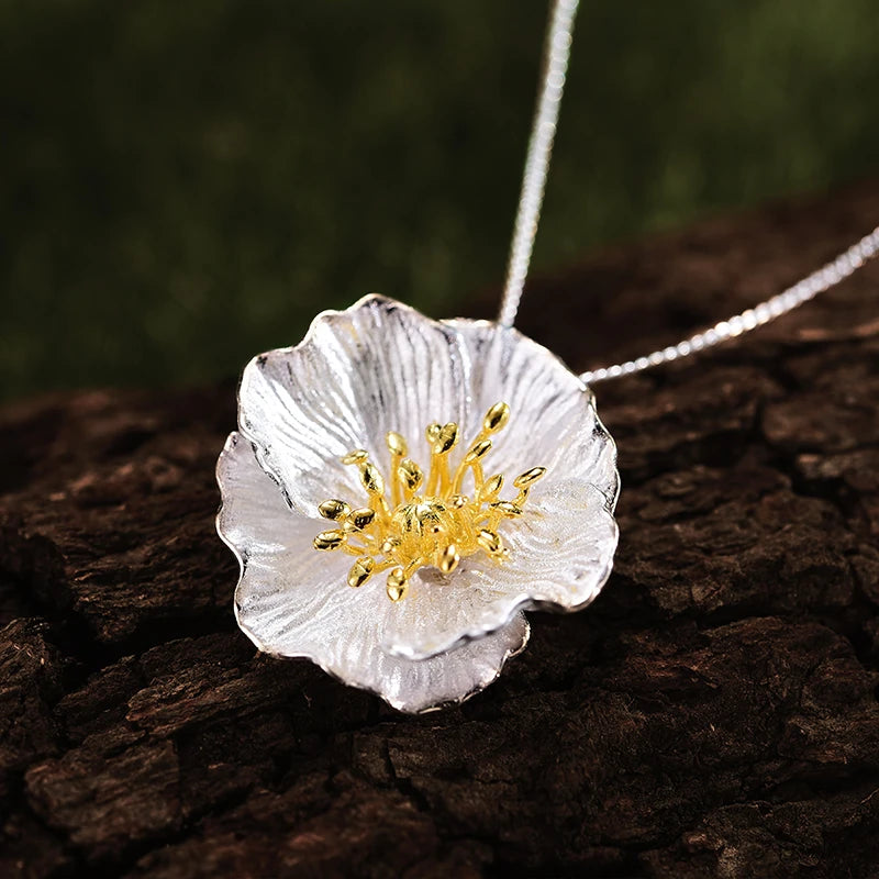 Poppy Bloom Necklace