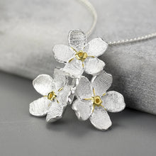 Forget Me Not Bouquet Necklace