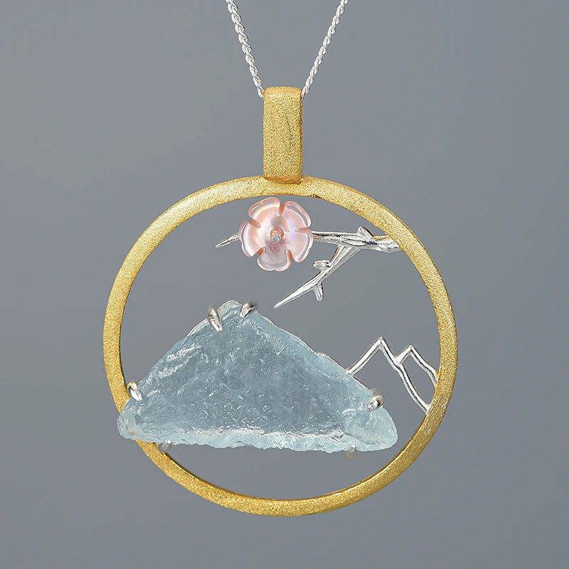 Icy Mountains Necklace
