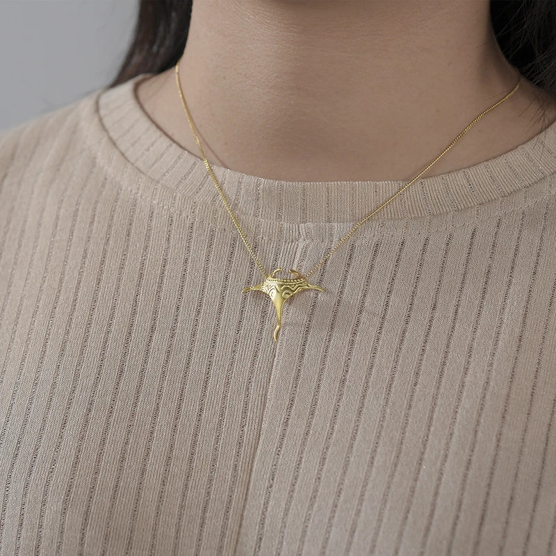 Manta Ray Necklace