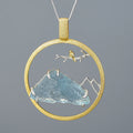 Bluebird of Icy Mountains Necklace