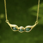 Peapod Aventurine Necklace