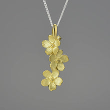 Forget Me Not Cascading Necklace