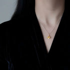 Alluring Freesia Flower Necklace