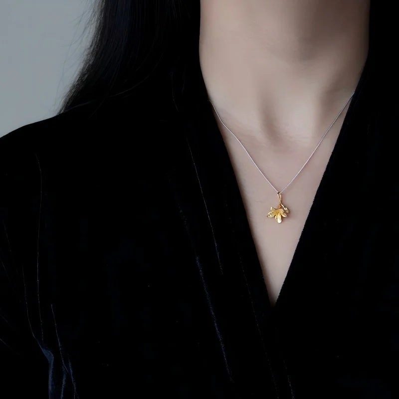 Alluring Freesia Flower Necklace