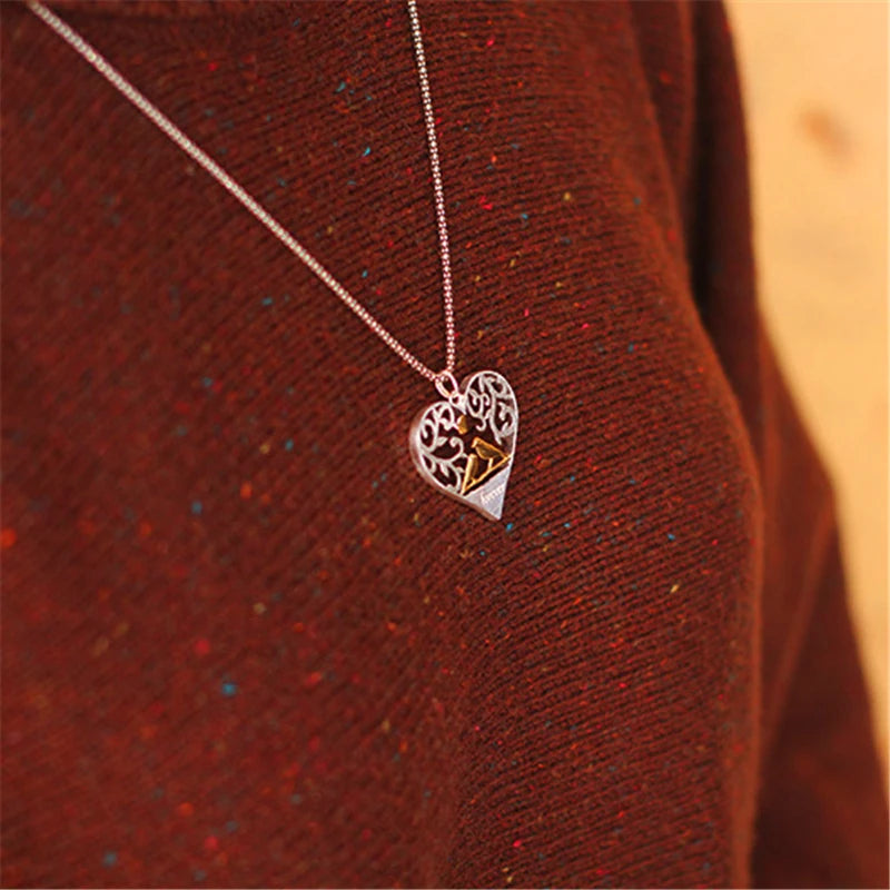 Birds in Love Necklace