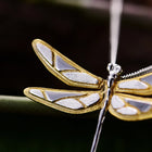 Mosaic Dragonfly Necklace