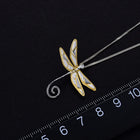 Mosaic Dragonfly Necklace