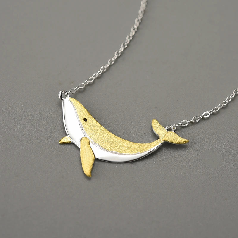 Noble Whale Necklace