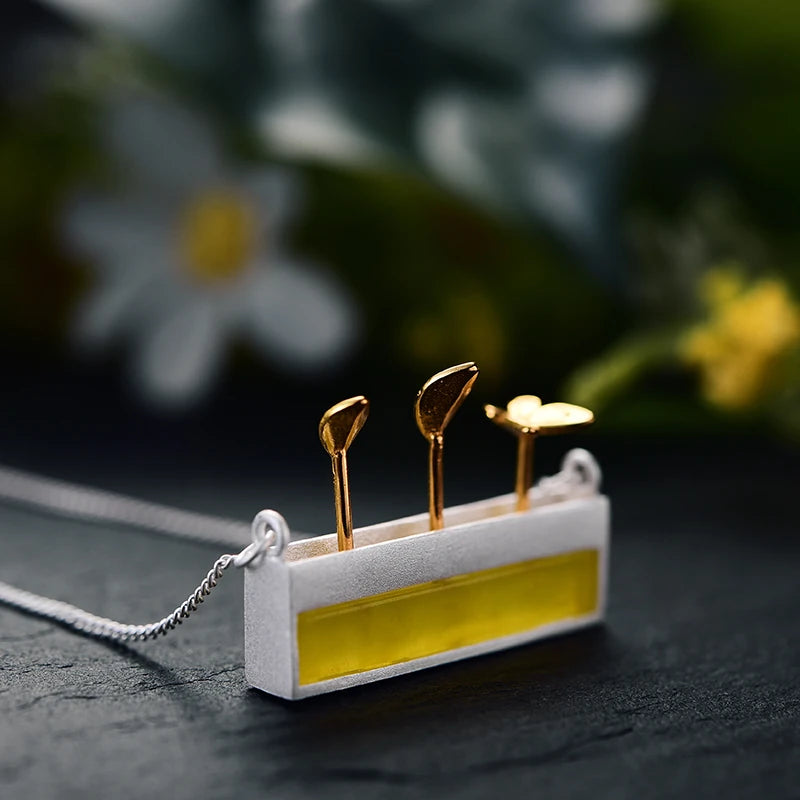 Little Garden Colored Necklace