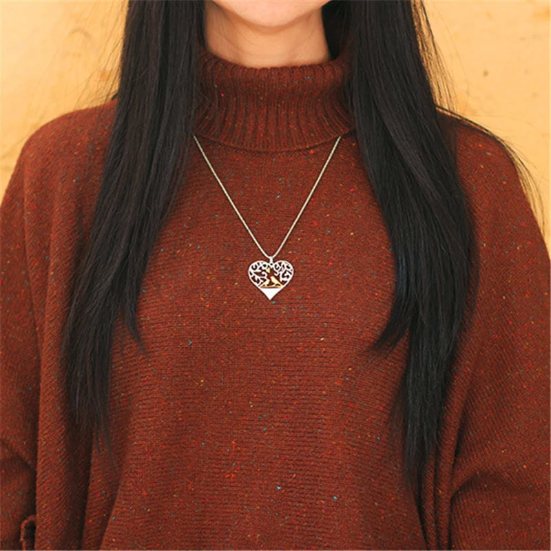 Birds in Love Necklace
