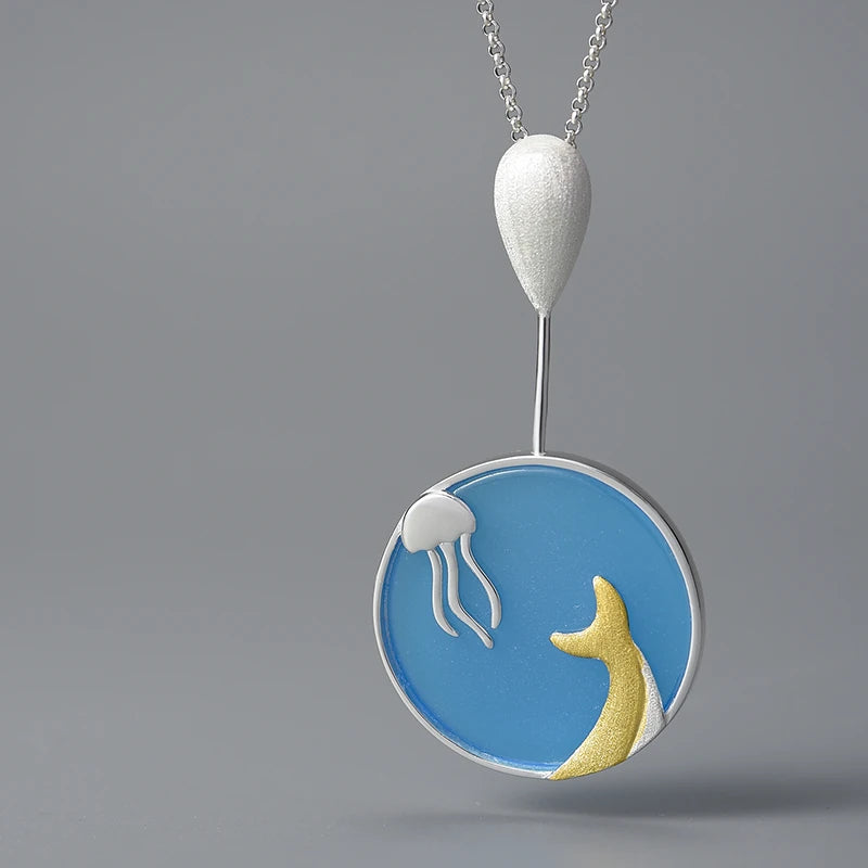 Mysteries Of The Deep Agate Necklace