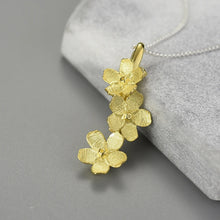 Forget Me Not Cascading Necklace