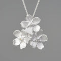 Forget Me Not Bouquet Necklace