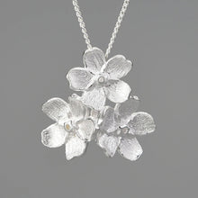 Forget Me Not Bouquet Necklace