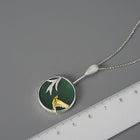 Swallow and Willow in Spring Wind Necklace