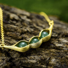 Peapod Aventurine Necklace