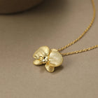 Delicate Phalaenopsis Flower Necklace