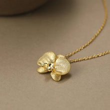 Delicate Phalaenopsis Flower Necklace