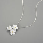 Forget Me Not Bouquet Necklace