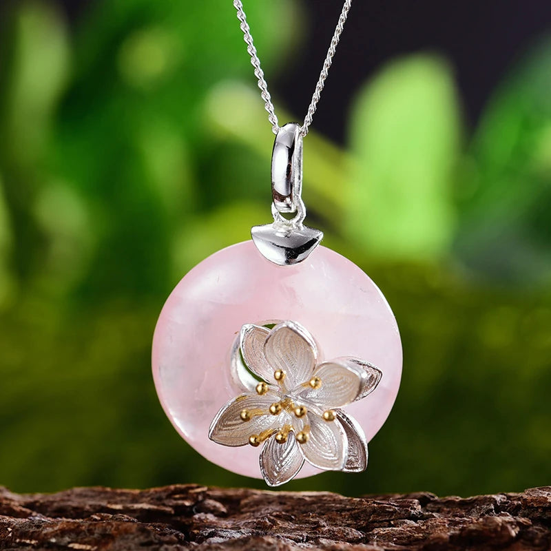 Jade Lotus Whispers Necklace