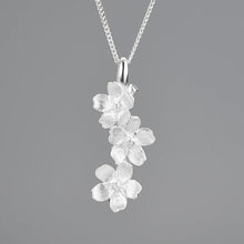 Forget Me Not Cascading Necklace