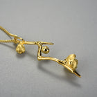 Plum Buds On A Branch Necklace