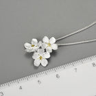 Forget Me Not Bouquet Necklace