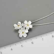 Forget Me Not Bouquet Necklace
