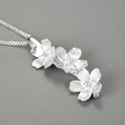 Forget Me Not Cascading Necklace