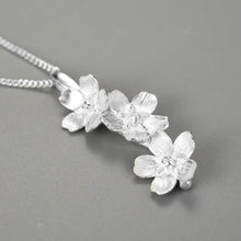 Forget Me Not Cascading Necklace