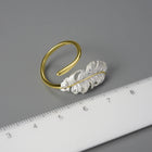Lucky Goose Feather Ring