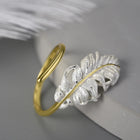 Lucky Goose Feather Ring