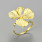 Golden Peony Ring