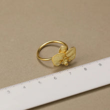 Delicate Phalaenopsis Flower Ring