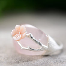 Jade Plum Blossom Ring