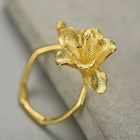 Alluring Freesia Flower Ring