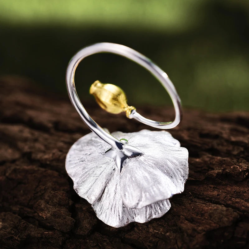 Poppy Bloom Ring
