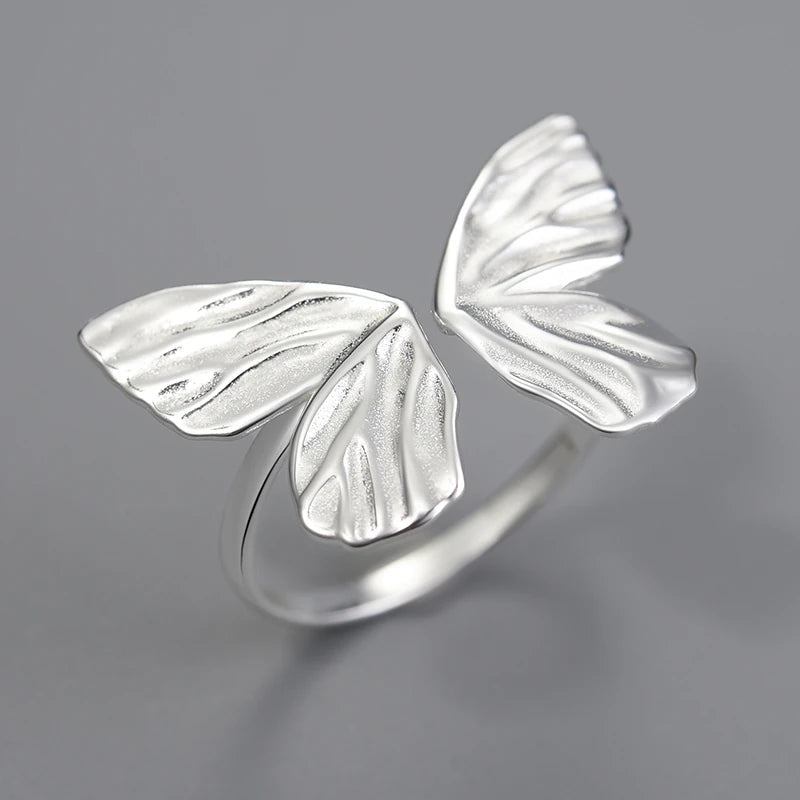 Gentle Butterfly Wings Ring