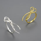 Elegant Knot Ring
