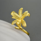 Coconut Tree On The Beach Ring